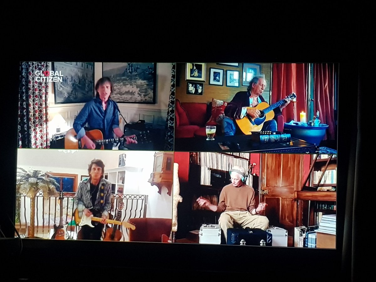 bonnie1408's tweet photo. The Rolling Stones Charlie's drumming just gave me life #OneWorldTogetherAtHome 😉 #thatshowitsdone #magicsticks https://t.co/QMeUITPJoU