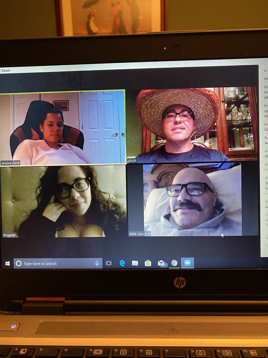 MrColli1's tweet photo. Ford, Colli, Brigante, and Cacciola laughing and learning while we find balance navigating through distance learning.
#Onto_Week_6
#Yonkers_Strong
#Sit_With_Winners
#The_Conversation_is_Different
@PalPrep @LHS_Lancer @RcollinsJudon https://t.co/UlnANGs0AW