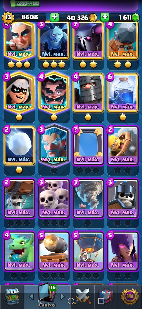 Vendo mis 3 cuentas de Cr!! 💥