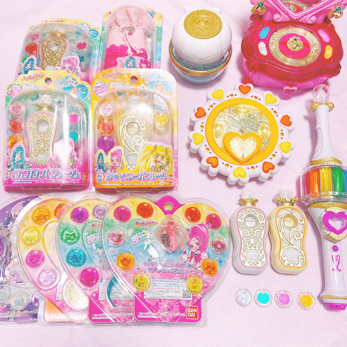 みく太 私のプリキュアグッズ 素敵なタグだったので参加 だいすきなハートキャッチプリキュア と 変身アイテム みく太 私のプリキュアグッズ 素敵なタグだったので参加 だいすきなハートキャッチプリキュア と 変身アイテム