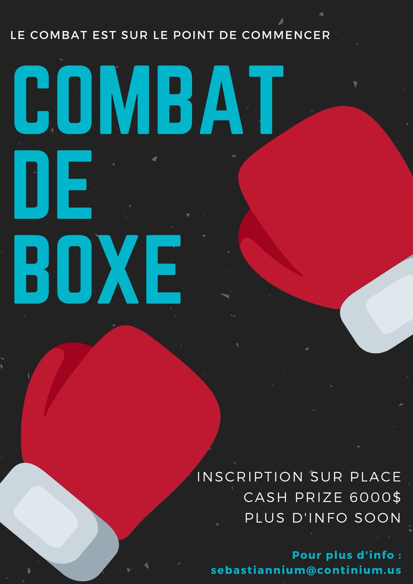 ContiniumL's tweet photo. Un concours de boxe se prépare sur Continium Life ! Au total plus de 6000$ de Cash Prize ! Les inscriptions seront à faire sur place !
Rendez-vous ce mercredi à 21 heures ! 

#GTAVRP #ContiniumLife #GTARP #RP #Boxe #Combat #Combatdeboxe
Nous rejoindre : https://t.co/eXSN2mWkux https://t.co/kZBFwIqu0g
