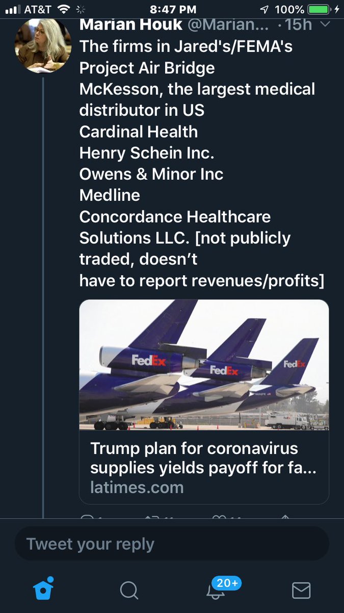 In fact many of these companies including one of Jared  #Kushner have LLCs & don’t have to disclose finances. in case you haven’t figured it out this is straight up war profiteering & evil as hell.  #WarProfiteering  #TrumpOwnsEveryDeath  #FEMA  #Kushner