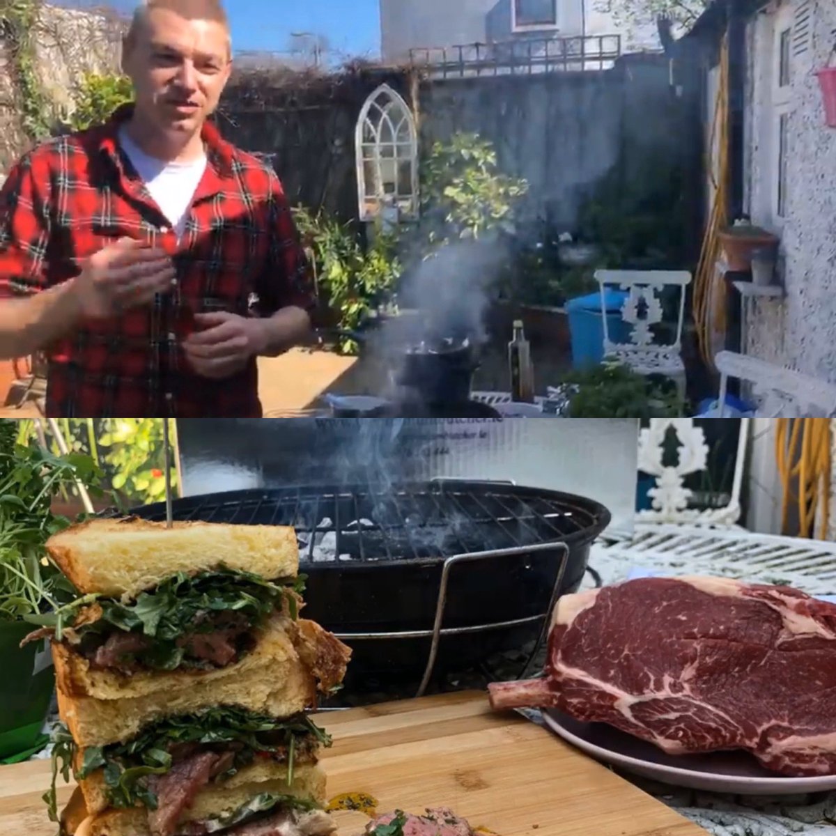 Check out Chef <a href="/johnrelihan/">John Relihan</a>’s ace video of an Irish Beef steak sandwich - with all that #BBQ flavor and ready in minutes - it’s perfection on bread!  instagram.com/tv/B_IlbMsp8wp…
