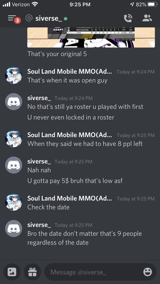 GOATandLION_'s tweet photo. We out. First it’s a open roster league then they say we gotta have 8 we weren’t even on.😂 @EPBL2K  learn from @WRproamleague they helped me when I got scammed not try to scam me. @Winner_Stayz_On @Jbutta_2K @Asmooth718 @Big_Brudda_PURP @xxPdotJAYxx https://t.co/yJ7ohOPiYF