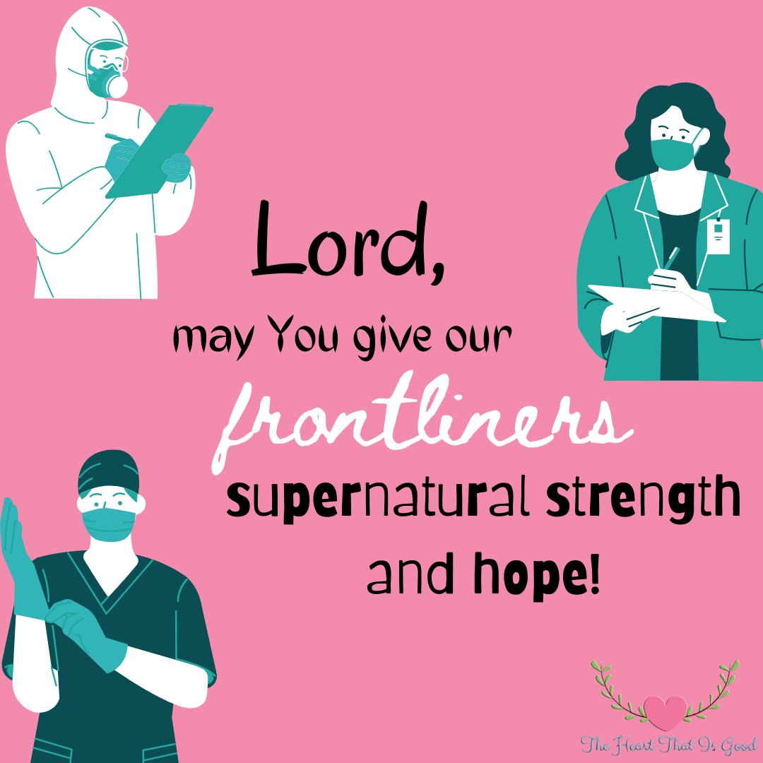 sheenradam's tweet image. Dear FRONTLINERS, we are one with you in this battle. Always remember that we are fighting in prayers for you.

#intentionalSunday #prayforourfrontliners