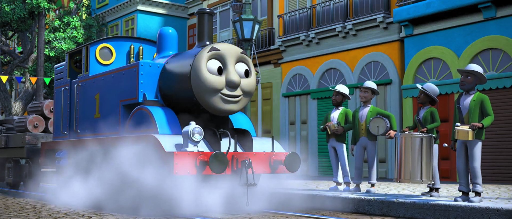 ヒロキ きかんしゃトーマス Akb48 フォロワーの皆さん おはようございます 17 30より Eテレでトーマス の新作放送 1話目 トーマスとカーニバル はブラジルが舞台 楽しい音がする貨車が登場 2話目 トビーの中身は勇敢 はお城で一日働く事になった