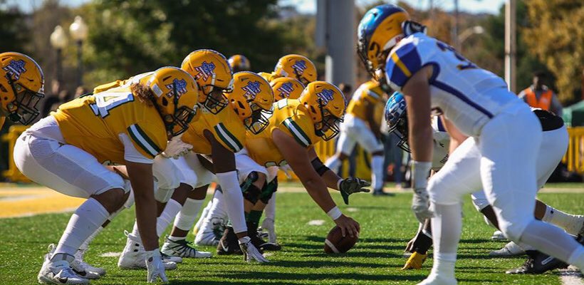 ATUFootball's tweet photo. Someone said it was National Lineman Appreciation Day! #PutItOnTheLine https://t.co/npcxQF5swF