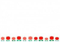 Twitter 上的 素材ラボ 新作イラスト 赤いチューリップのシンプルフレーム 高画質版dlはこちら T Co Kitaps5mym 投稿者 おかっぱさん 赤いチューリップのイラストでシンプルなフレームを作 花 植物 赤 チューリップ ライン 枠 春 かわいい