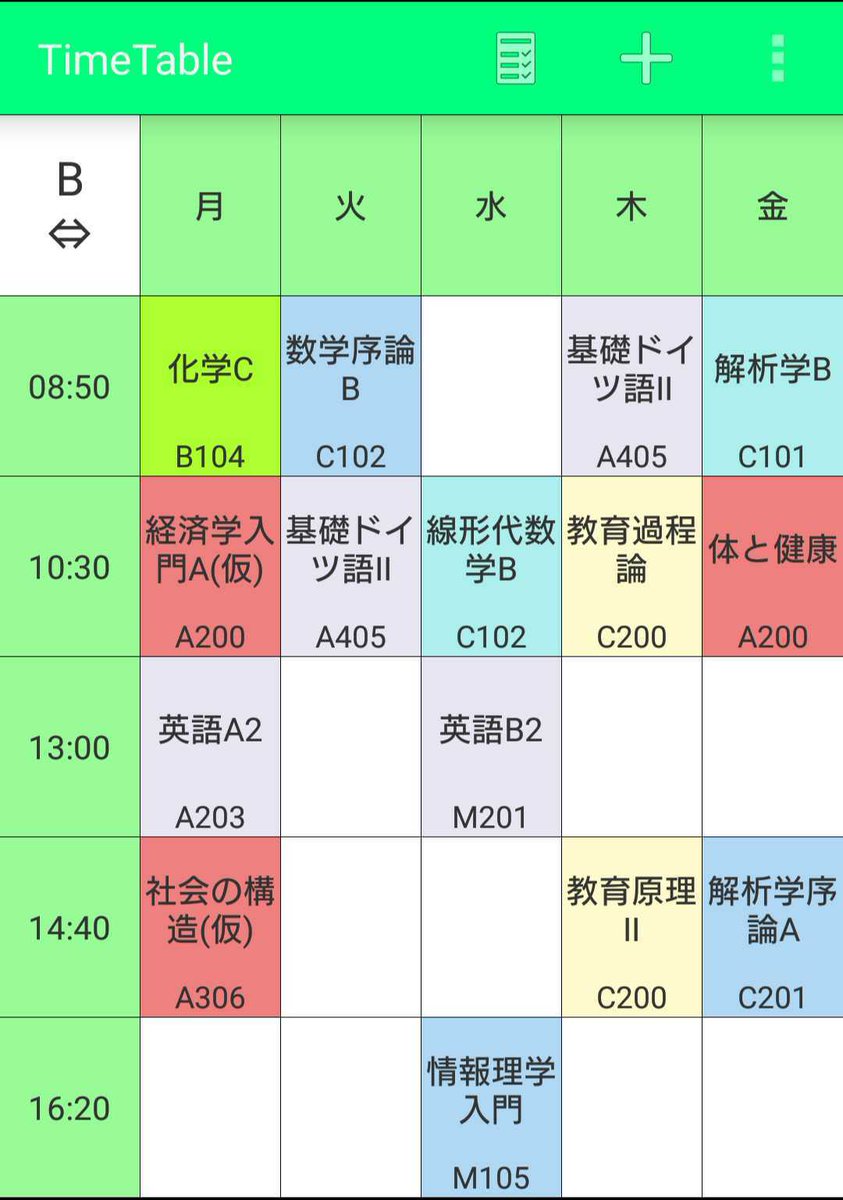 東北大学新聞 学友会報道部 En Twitter 報道部員の時間割紹介 報道部員の1年の頃の時間割と 組む時に注意したポイントを紹介しています 新入生は参考にご活用ください 今日は理学部を大放出いたします はじめは数学系から 東北大学新聞 学友会報道部 En Twitter 報道部員の時間割紹介 報道部員の1年の頃の時間割と 組む時に注意したポイントを紹介しています 新入生は参考にご活用ください 今日は理学部を大放出いたします はじめは数学系から