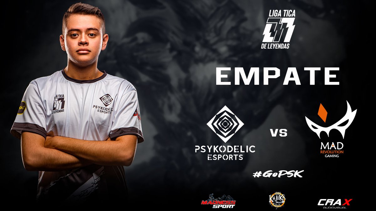 Psykodelicgg's tweet photo. Nos repartimos los puntos versus @MADRevolutionCR después de un 1-1 en @LTLCR.
#GoPSK #BeingPsyko #NuestraLTL https://t.co/Wp7XdHrQNZ