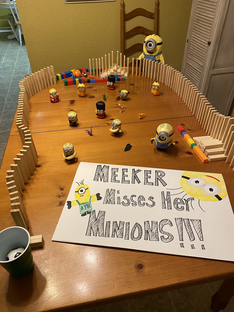 I am missing my kiddos. This week’s assignment was Rube Goldberg machines!! I am doing assignments each week too!! <a href="/AJHhornets/">Azle Jr High</a> <a href="/RubeGoldberg/">The Rube Goldberg Institute</a>