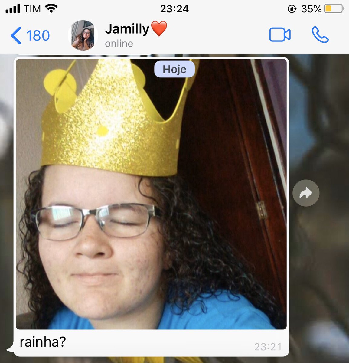 BbbRoti's tweet image. Nossa querida Jamilly já está comemorando a vitória por ser líder! Rainha que nunca criticamos! @orra_jami