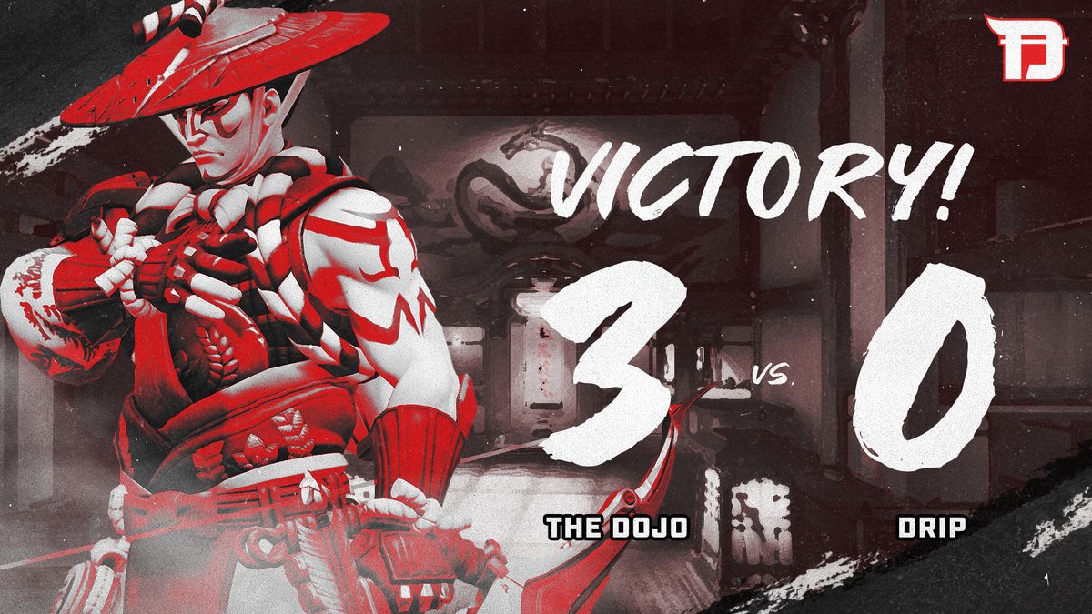 TheDojo_OW's tweet photo. Not today @owdrip We take the win 3-0 and finish the day Top 16 with 0 map losses. GGs, see you tomorrow @OldStrengthOW! #StepIntoTheDojo https://t.co/TjbYJdEhHS