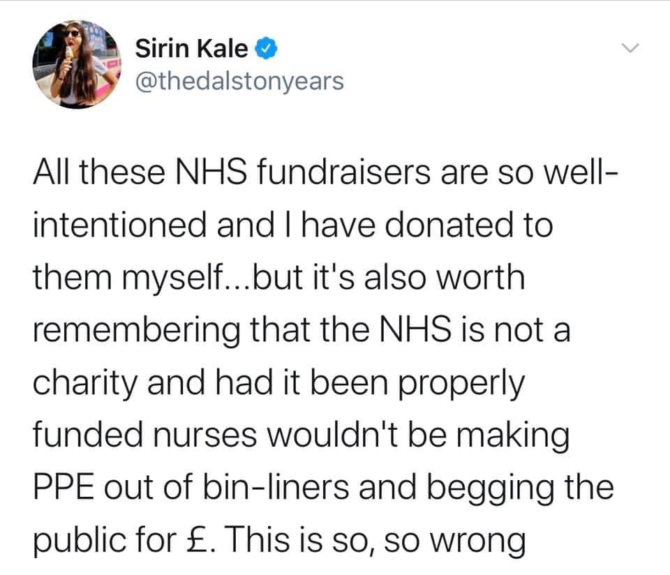 This..... I’m all for charity but seriously people, wake up!