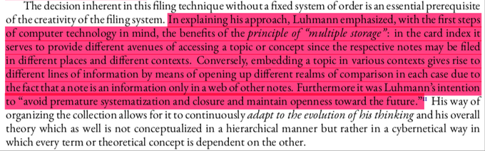5/ "avoid premature systemization and closure"  #roamfu black belt