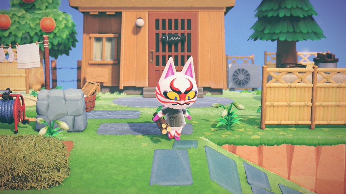 ごま いろはにほへ島 愛かぶきち愛の家周り どうぶつの森 あつまれどうぶつの森 Acnh