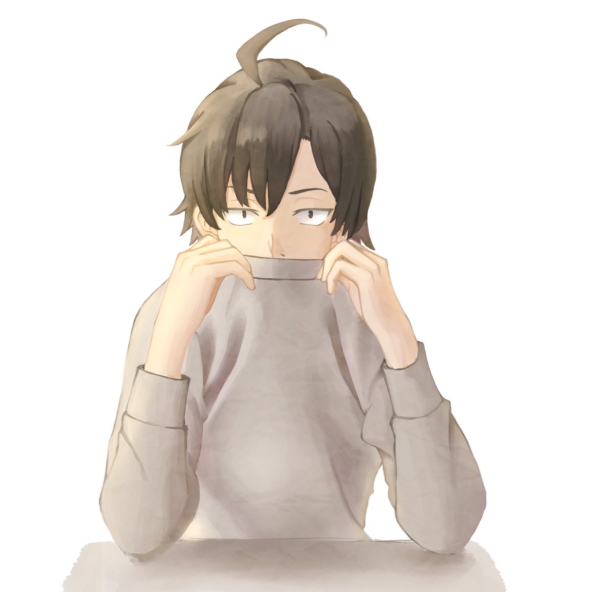 かずま お絵描き垢 俺ガイル 比企ヶ谷八幡 やはり俺の青春ラブコメはまちがっている イラスト イラスト好きさんと繋がりたい