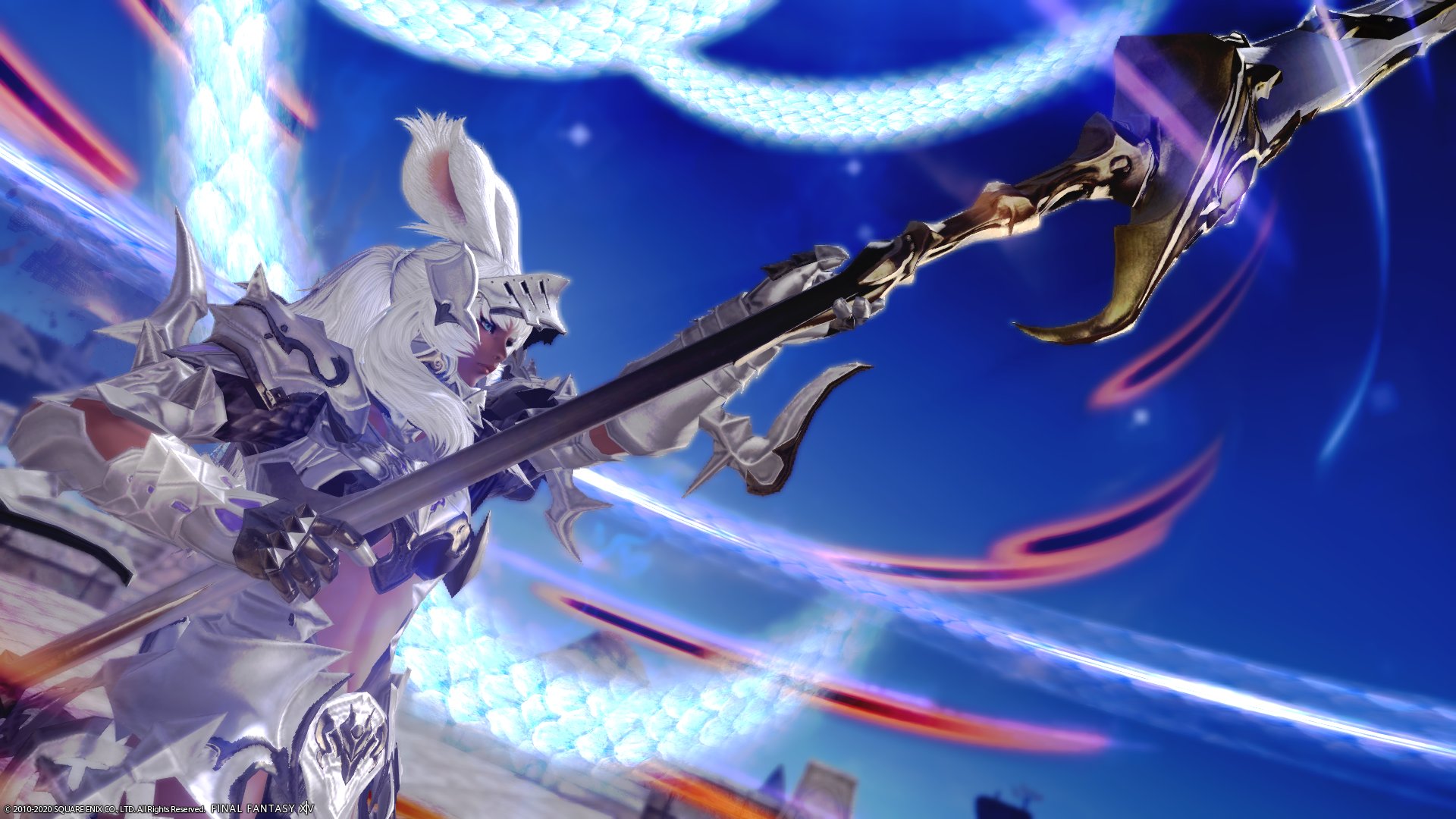 ぽんでしもちゃん Garuda鯖 竜騎士のエフェクト派手だからss撮影が捗るねｗ Ff14 ヴィエラ T Co Gkhpkfjm2w Twitter