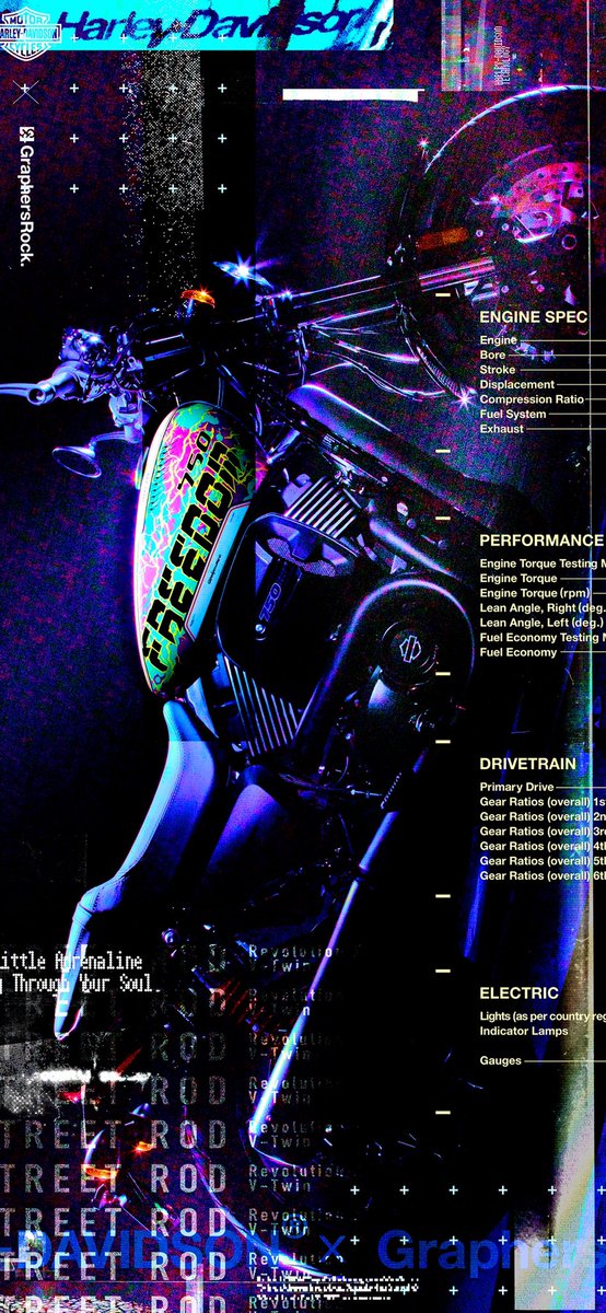 HARLEY-DAVIDSON x GraphersRock

STREED ROD® "FREEDOM" EDITION designed by GraphersRock 