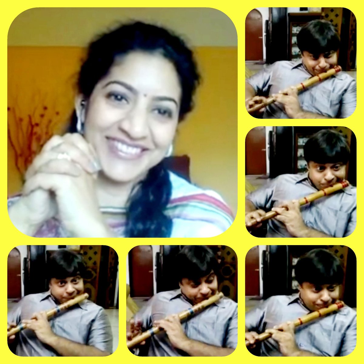 raagaworld1's tweet photo. Few beautiful expressions of Flute Maestro @shashankflute ji captured in today's online show organised by  @Debopriya10 ji

#indianclassicalmusic
#RaagaWorld https://t.co/kM9KU39HPB