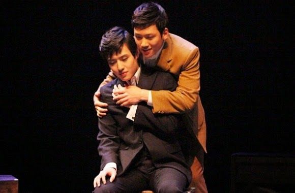 𝙆𝘿𝙍𝘼𝙈𝘼 𝙁𝘼𝘾𝙏 𝙉𝙊. 2do u all know who shared Ji Chang Wook's passionate and controversial kiss?those kisses were shared w/ Kang Ha Neul when they starred together in musical "Thrill Me"in fact, he had more kisses with him than he did with Park Min Young in "Healer"