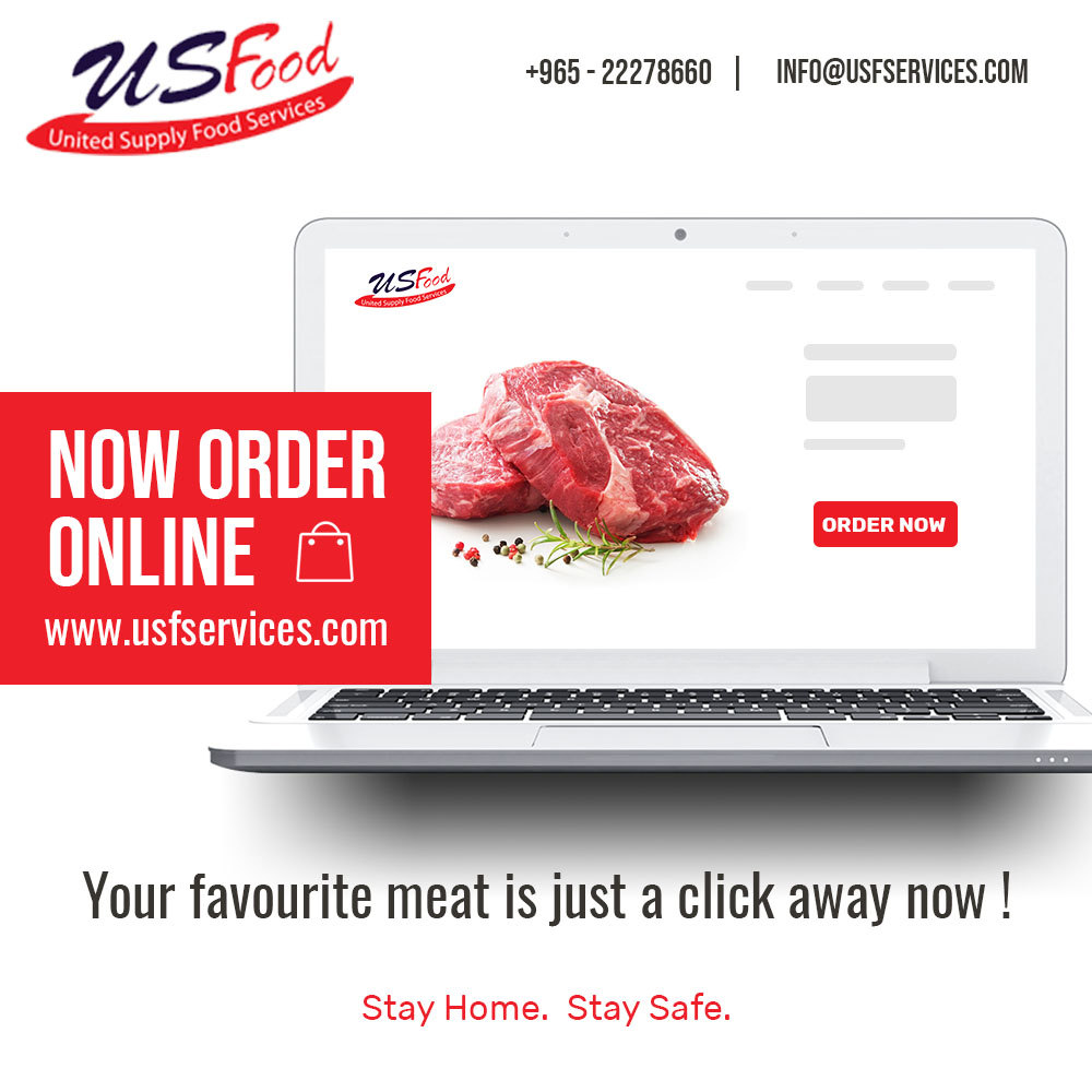 USFOODKW's tweet photo. Now you can order your favorite meat online. 
Visit us: https://t.co/nqmz5rFPCu. Call us: +965 22278660
#qualitymeat #buymeatonline #Kuwait #stayhome #staysafe https://t.co/wLX9SBxEiO