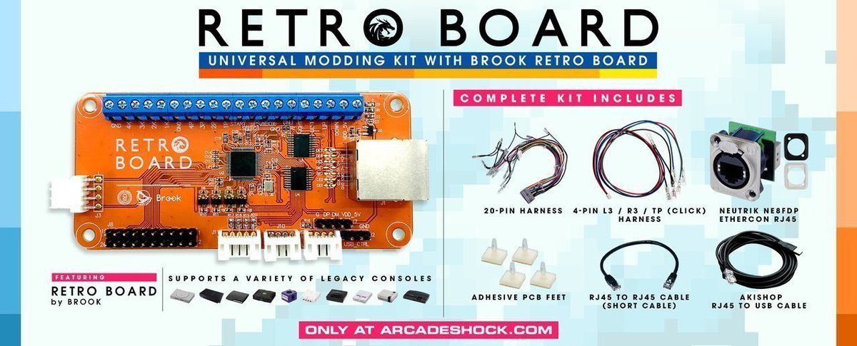 ArcadeShock's tweet photo. RETRO GAMING
Simply the best experiences are from the past
https://t.co/tIk0LtL9tr
We have the board and the cables that you need to revisit those old classics with better controls
There simply is nothing like retro games
#brookgaming #retroboard #classicgaming #arcadestick https://t.co/mrErC8gwPK