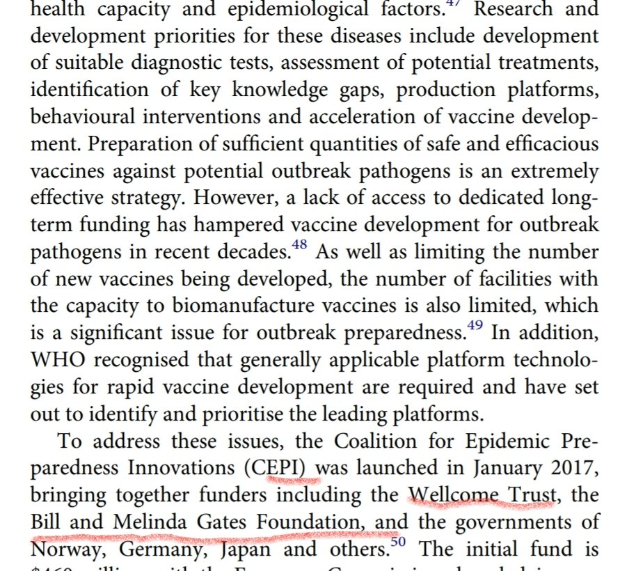 The  #WHO  #Biomanufacturing Vectored Rapid Development  #vaccines for 'FUTURE'  #pandemics with the help of the  #GatesFoundation &  #CEPI