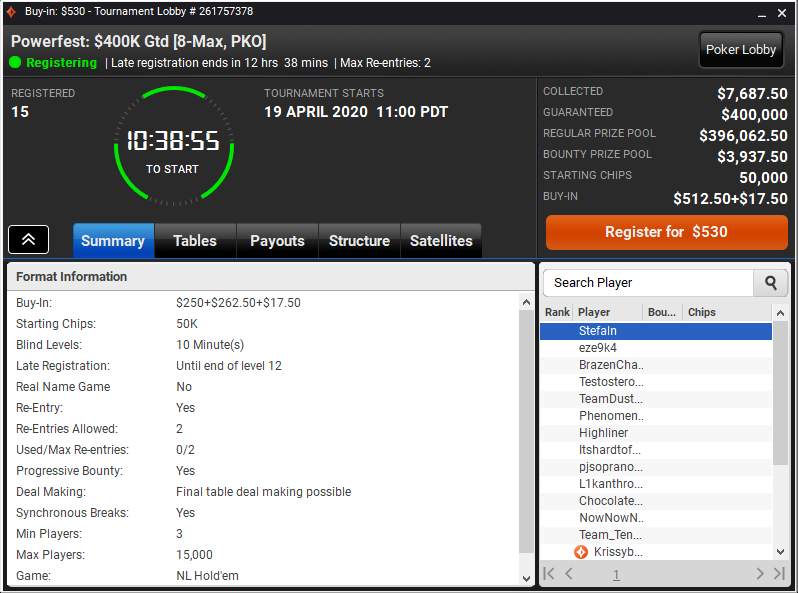 BetOnDrew's tweet photo. ⚠️Giveaway ⚠️

We are playing the $530 $400k Powerfest event on @partypoker Sunday &amp; giving away a 5% sweat to someone!

How to enter:

1)  Follow @BetOnDrew &amp; @TripleThreatTM 
2)  Like &amp; Retweet this tweet

Winner will be announced before I register in less than 12 hrs from now. https://t.co/ruQR9FMTuT