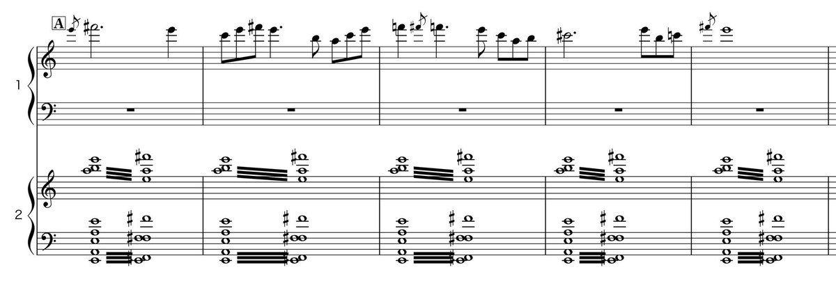 わしお オーケストレーションはともかく 旋律の動かし方と 和音の作り方は この作品からもう既に早坂の様式をほぼ確立している 第2曲はもっと色々と凄いんだけど その話はまた今度 早坂文雄 クラシック音楽