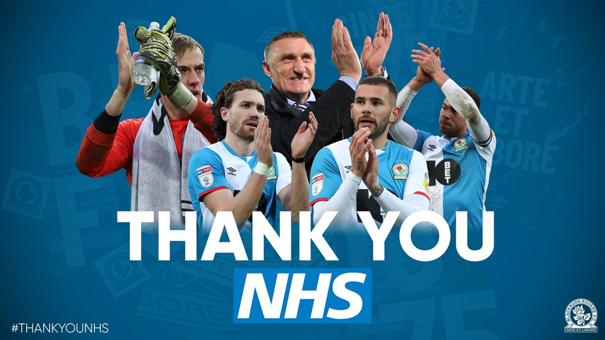Rovers's tweet photo. 🎟️ Rovers to offer free tickets to @NHSuk heroes

💙 Complimentary tickets will be made available in the 'NextGen Stand' when football resumes.

➡️ https://t.co/nRjMvHozJU

#Rovers 🔵⚪️ https://t.co/5gSmUO0Fbb