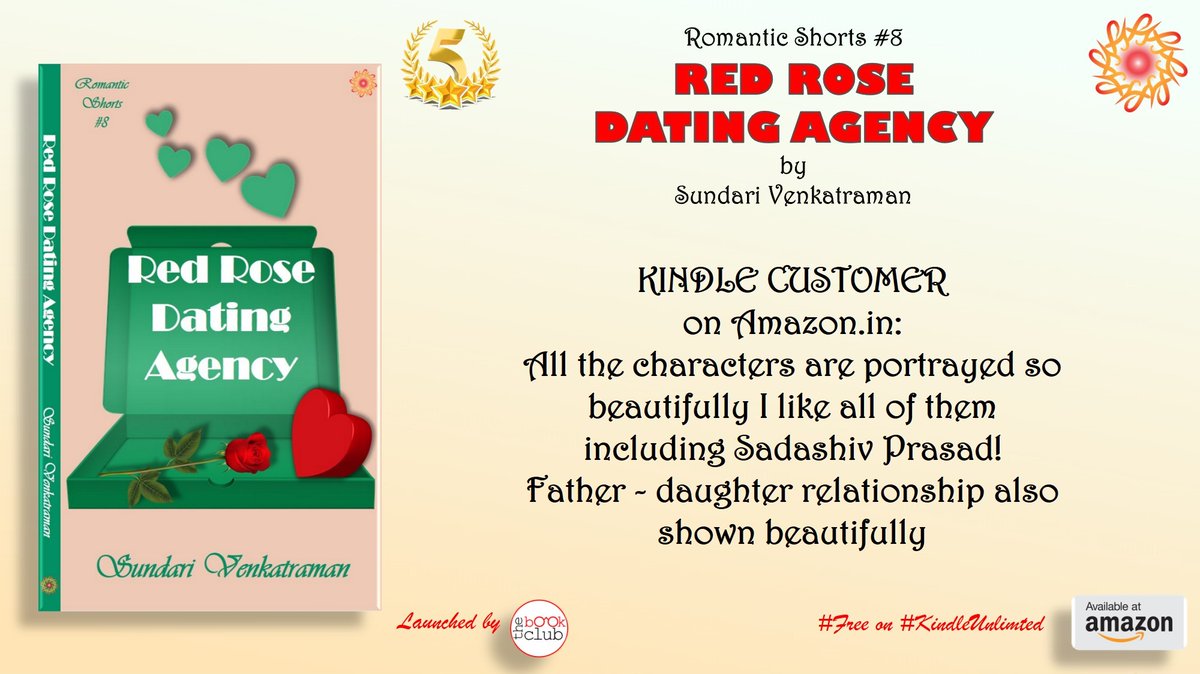 sundarivenkat's tweet photo. #Download for #FREE only in #KindleIndia #Lockdown #lockdownreads #StayatHome #StaySafe #RRDA #RedRoseDatingAgency #RomanceIsaBonusBook
#Romance #ShortReads #RomanceBooks #RomanceReaders #ebook #ebooks @KindleIndia @AmazonKDP https://t.co/Ndof7ntIOT https://t.co/uFINaJXkqh