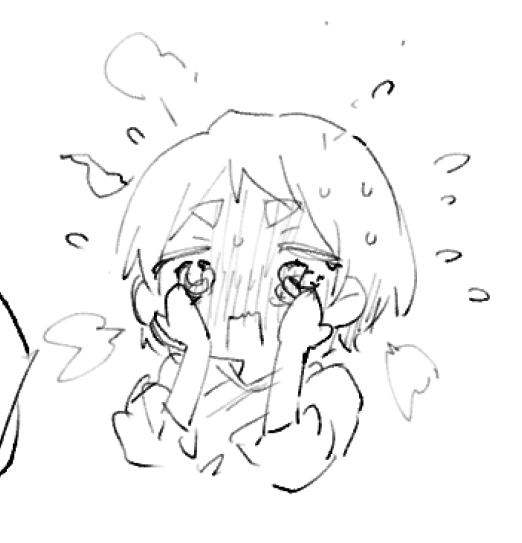 この顔描くのが一番好き😳 