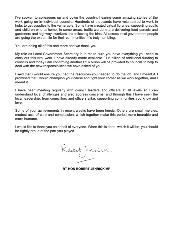 Robert Jenrick tweet media