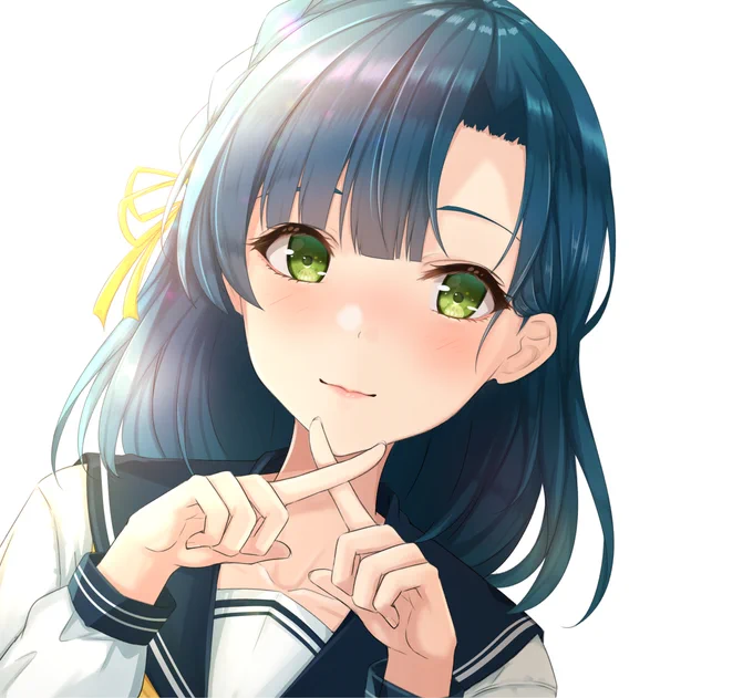 「ダメです、密です・・・恋しますよ・・・♡」
#七尾百合子 