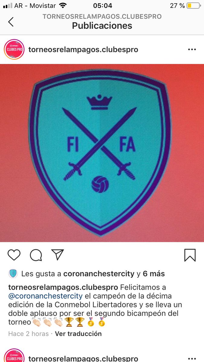 Con un gran esfuerzo del equipo se gano el segundo relámpago de la mano de este equipo que su único objetivo es ganarle a cualquiera que se le ponga en frente, ahora a pensar en la copa argentina el lunes vamos CORONANCHESTER 🇺🇳🇺🇳🇺🇳🇺🇳