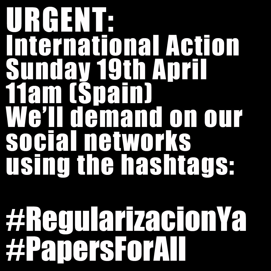 mfmedinahome's tweet photo. @laSextaTV @jordievole @LoDeEvole La vida de las #Temporer@s
q curran en las huertas p' alimentar #Europa también deben ser cubiertas por el
#IngresoMinimoVital
@sextanoticias
@sextanochetv
@andrearopero
#nuestrasVidasCuentan
@laSextaColumna
@cris_villanueva
@delbarriotv
#papersforall
#RegularizacionYa https://t.co/HdB0N4tfGP