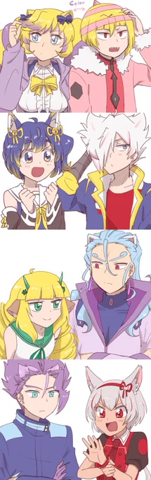 目の色も交換すればよかったなと今更 
