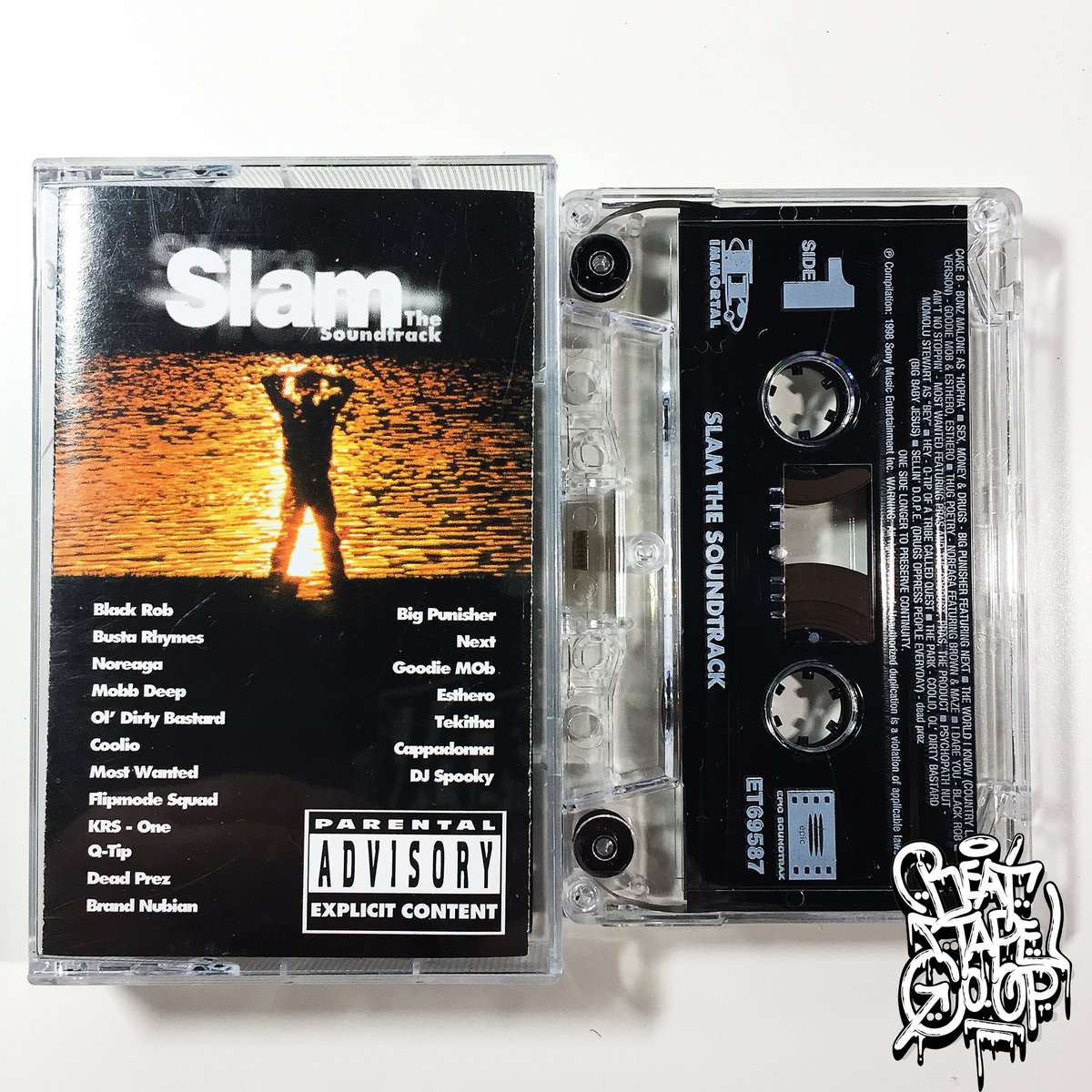 BeatTapeCo_Op's tweet photo. Various Artist - Slam Soundtrack
Released On: October 13, 1998

#slamsoundtrack #bigpunisher #hopha #next #goodiemob #nore #blackrob #pras #qtip #coolio #oldirtybastard #deadprez #mobbdeep #cappadonna #tekitha #brandnubian #bustarhymes #krsone #djspooky #beattapecoop https://t.co/AwomJj8W61