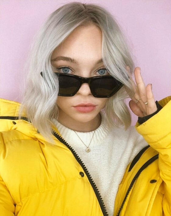 taylor hickson as different colored sunsets; a thread