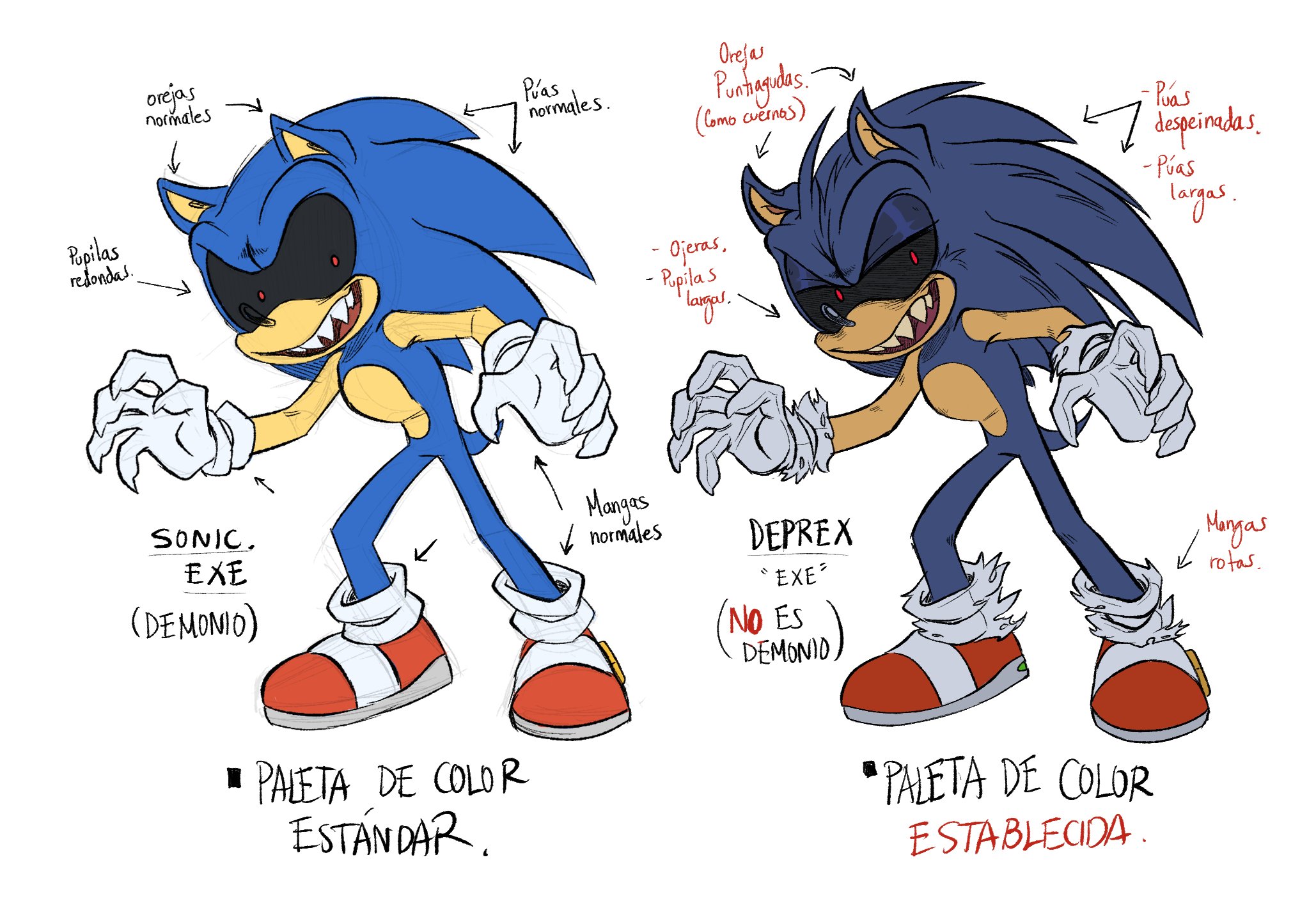 My take on Sonic.EXE / X : r/SonicEXE