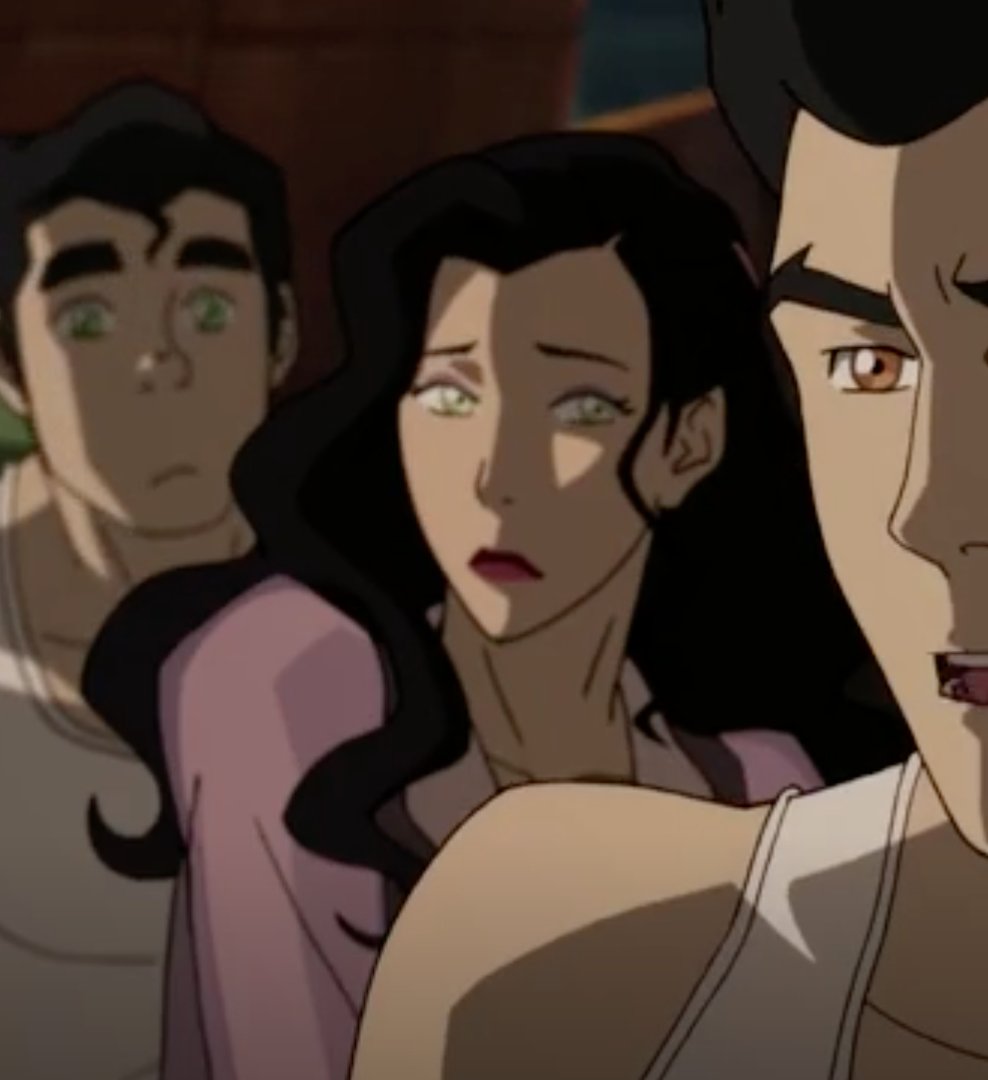 asami wearing makeup to bed girl why???