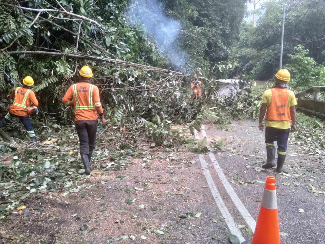 RcBentong's tweet photo. #teamroadcare kerja bersih #pokoktumbang di #ft55 sec48.5 #raub @PetraJayaMP @MOWorks @JKRMalaysia @CSFJ_JKR @JKRPAHANG @JKR_Raub @Roadcare_Msia @Roadcare_Phg @ZTTCSFJ https://t.co/JLBACxmq7k