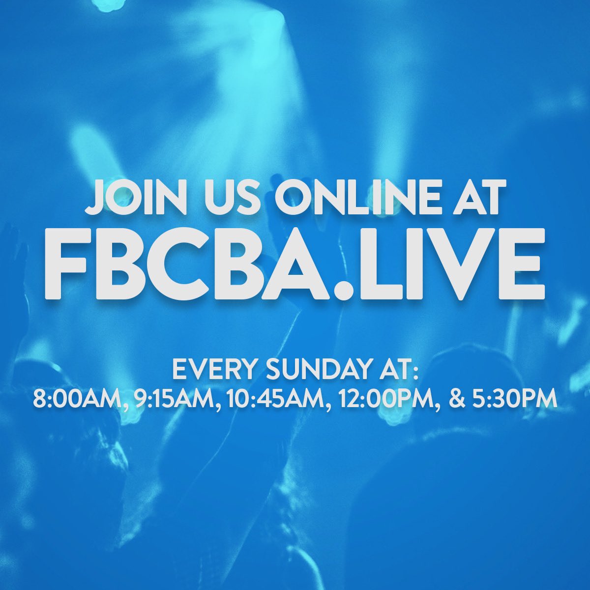 MattWBrooks's tweet photo. We would love to have you worship with tomorrow online at 8:00am, 9:15am, 10:45am, 12:00pm, &amp; 5:30pm! @fbcba @cbcoweta https://t.co/BFZOMBlR7W
