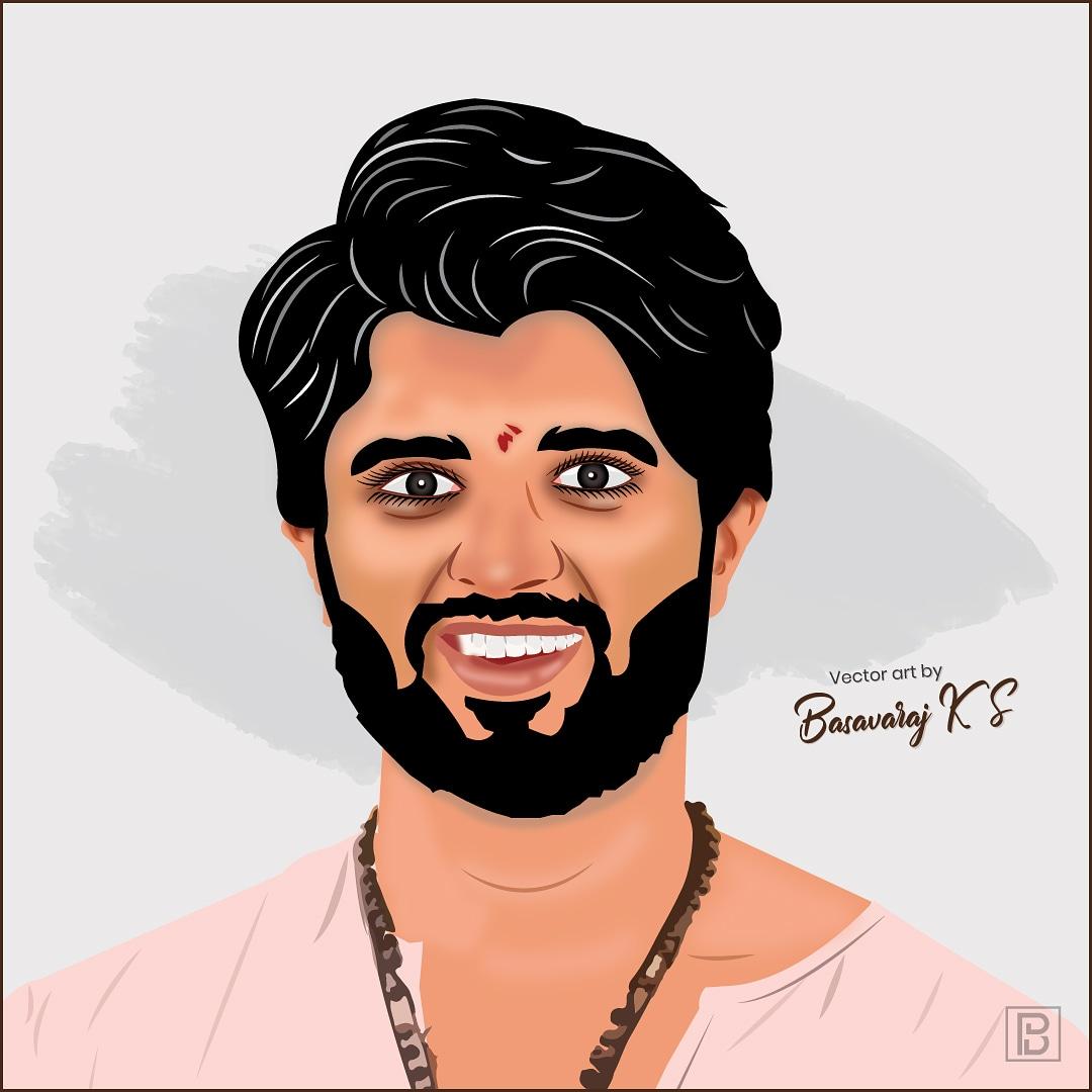 #vectorart #VijayDeverakonda #teluguactress #vijaydevarakondafc 
This is for you Sir..