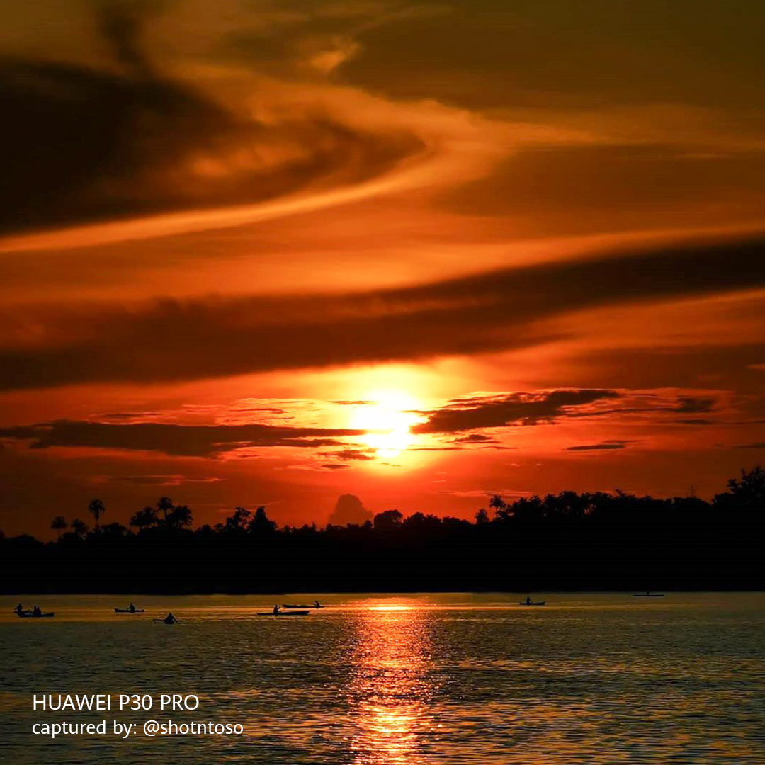 Huawei Mobile Id On Twitter Pemandangan Sunset Yang Indah Ini