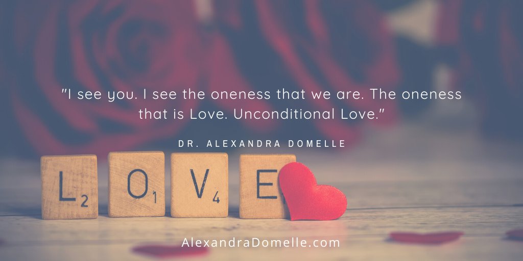 I see you. I see the oneness that we are. The oneness that is Love. #UnconditionalLove. - Alexandra Domelle #TheMindfulMoment #Mindfulness #Meditation #GoldenHearts #IAmChoosingLove #LoveOnlyLove #JoyTrain #PresentMomentReminder