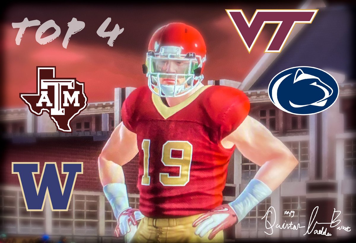 QuintoneLB19's tweet photo. Please Respect my decision of my final top 4 Programs. Thank you to every coach that has offered me throughout my high school career‼️ With that being said...

@HardBarnSports @Turd_Scott @RTGDraftNetwork @DougWaterman @BarstoolBigCat @notthefakeGMF @SWillingtonHBS https://t.co/qDbRHmXt0o