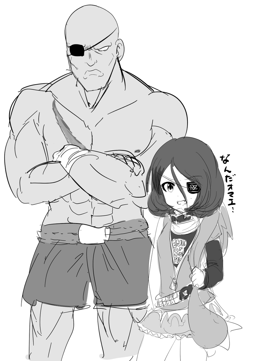 なんか知らんがサガットと美玲ちゃんを並ばせてました 