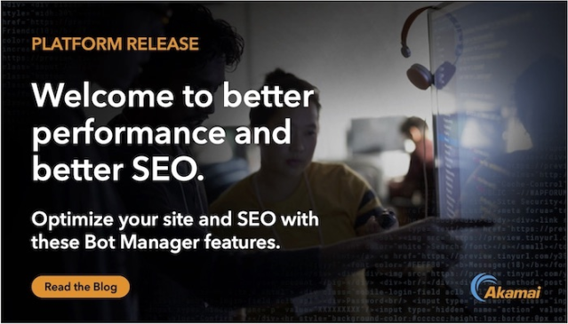 imhozaifa's tweet photo. Get ready for a #faster #website and better #SEO. Learn how @Akamai #BotManager can help you improve #website #performance, and thus, SEO. https://t.co/vEtWmR7pCz https://t.co/9DuX5HSi4N